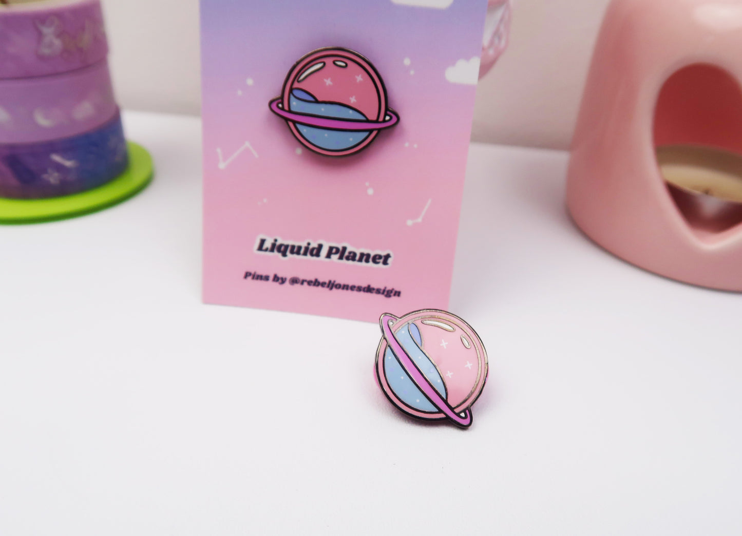 Liquid Planet, Mini Pin